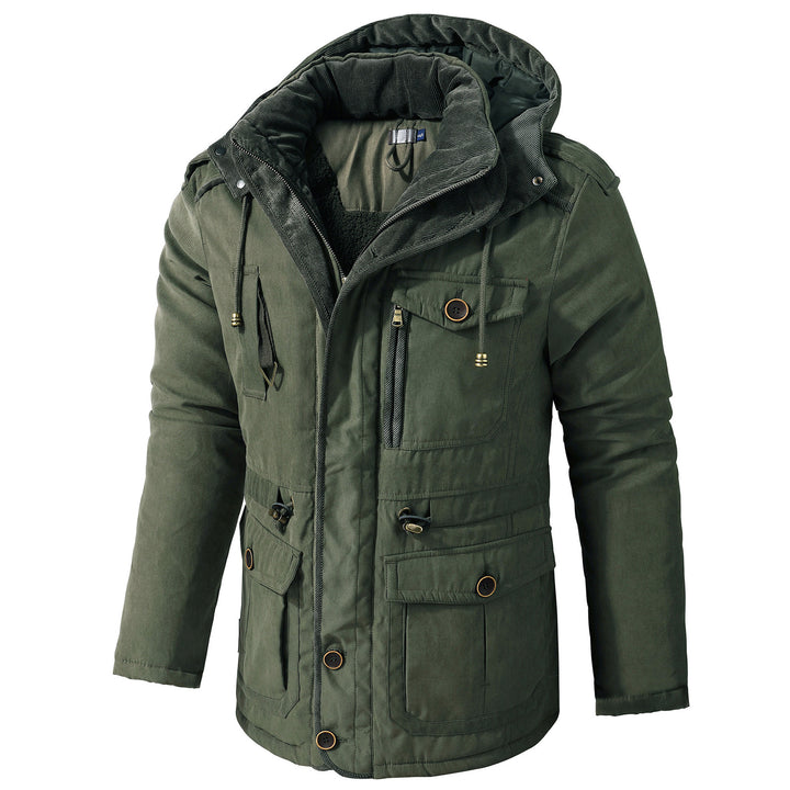 Veste Homme mi-longue doublée polaire – Confort et chaleur