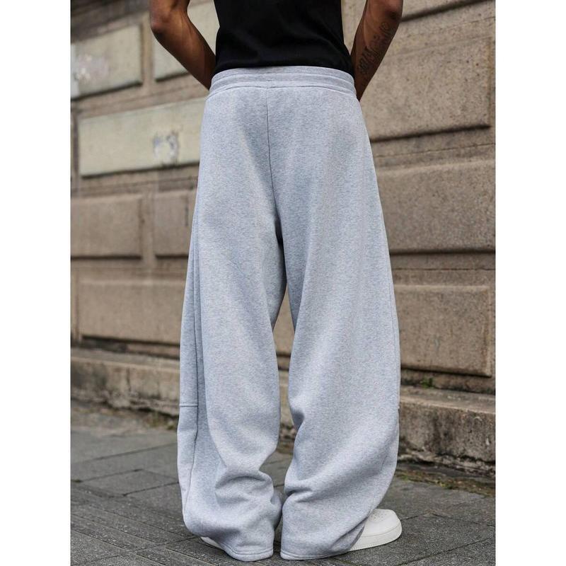 Gerade geschnittene Herren-Hose mit hoher Taille – Leichter Bambusstoff, Cropped-Schnitt
