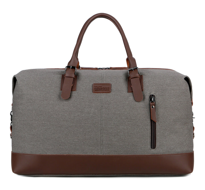 Borsa da viaggio uomo in tela – Capiente borsa a mano versatile