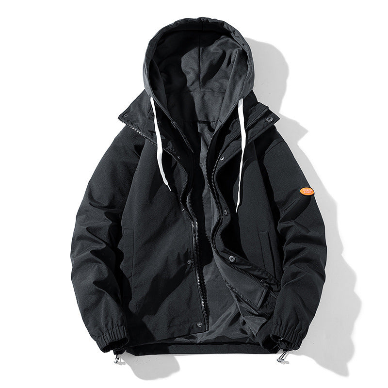 Veste à Capuche Homme – Coupe Décontractée Zippée Style Sport