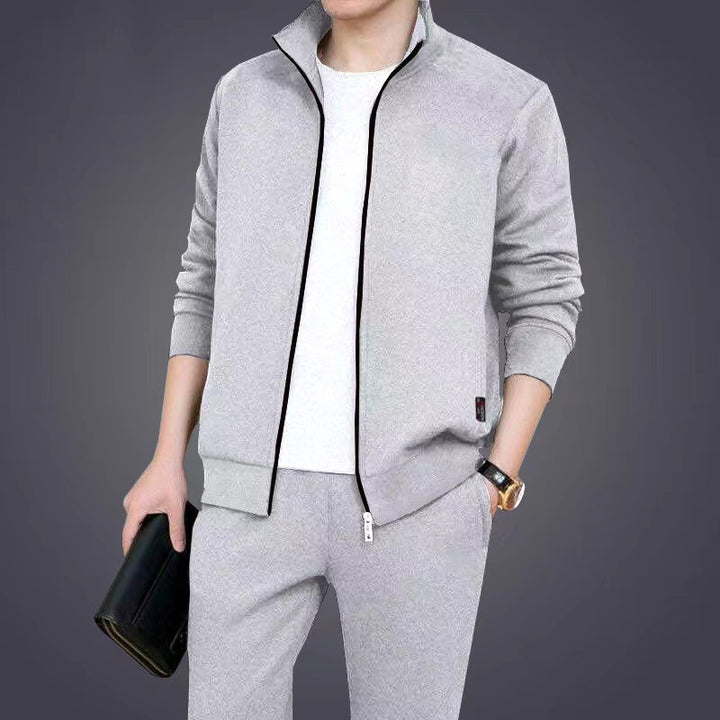 Ensemble Deux Pièces Homme – Veste Zippée Col Montant &amp; Jogger