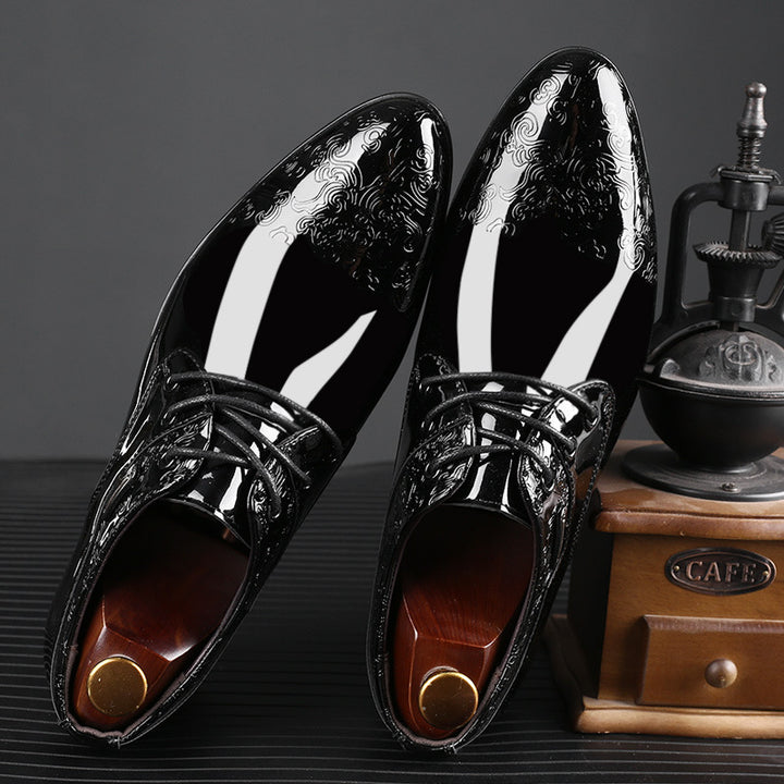Chaussure Habillée Homme – Finition Brillante Intemporelle