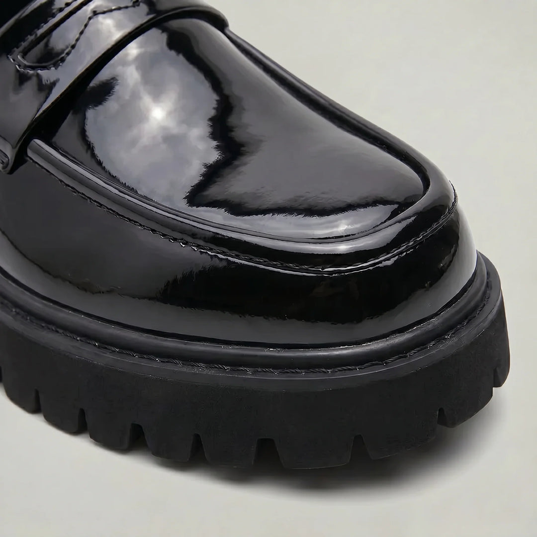 Mocassins Homme à Semelle Plateforme – Gain de Hauteur Moderne