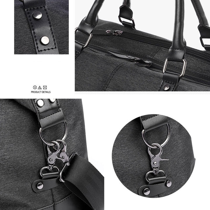 Borsa da viaggio uomo grande capacità – Tessuto Oxford idrorepellente