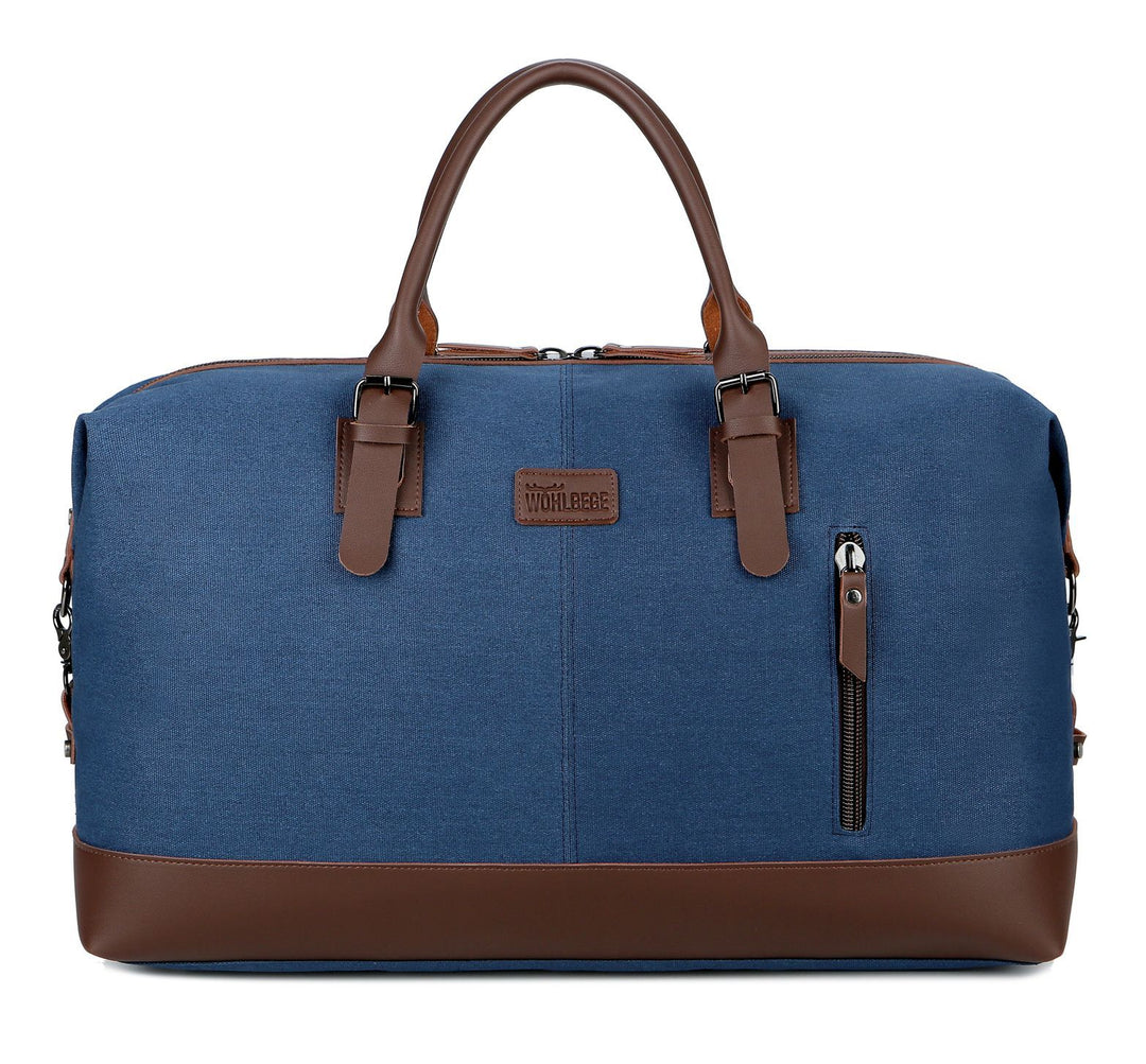 Borsa da viaggio uomo in tela – Capiente borsa a mano versatile