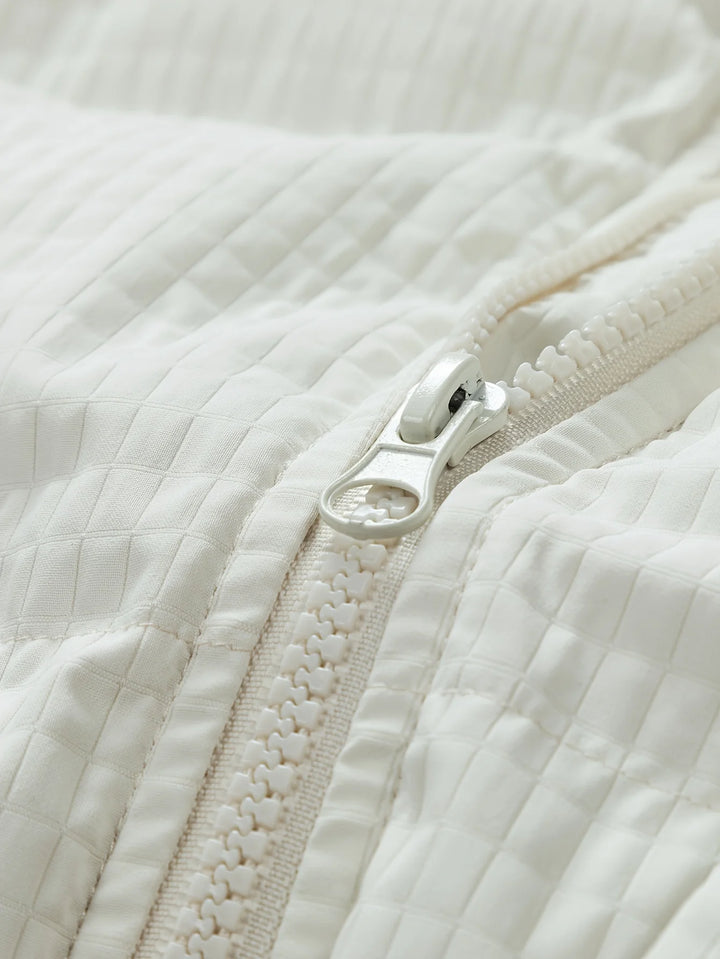 Manteau Homme Matelassé à Capuche – Design Moderne Uni