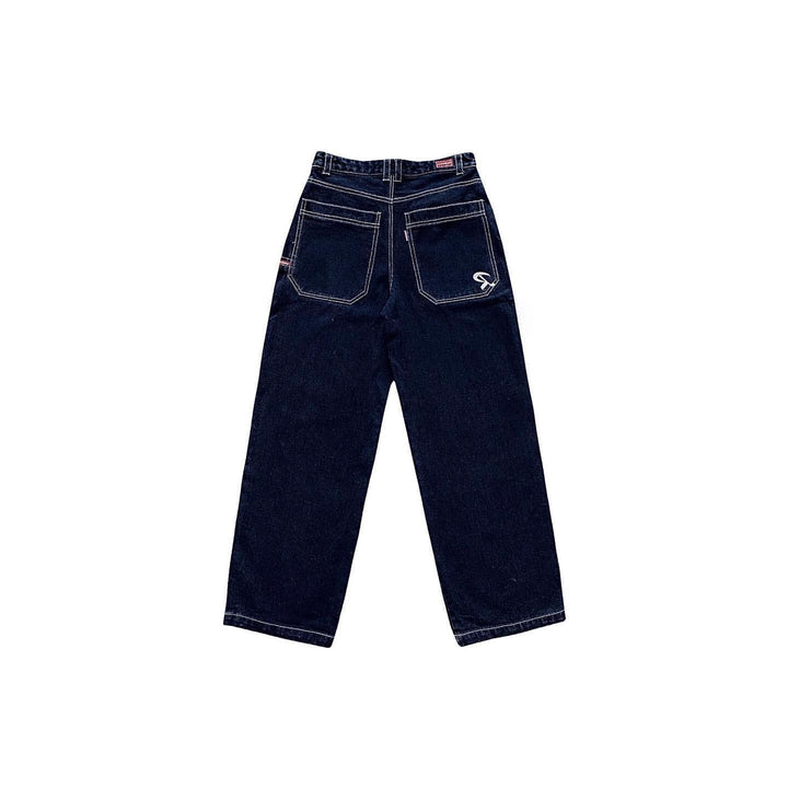 Pantalon Femme Large – Détail Poche Vintage Coupe Décontractée