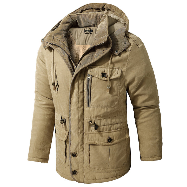 Veste Homme mi-longue doublée polaire – Confort et chaleur
