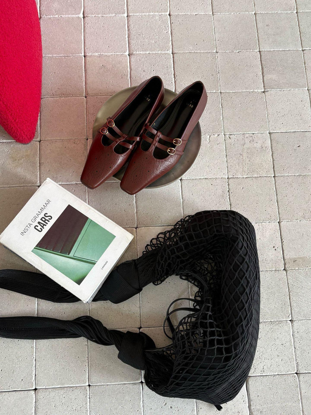 Veganske Mary Jane-pumps til kvinder – dobbelt rem, elegant firkantet tå