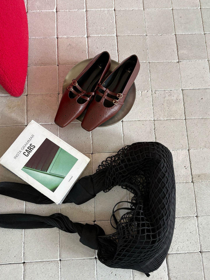 Veganske Mary Jane-pumps til kvinder – dobbelt rem, elegant firkantet tå