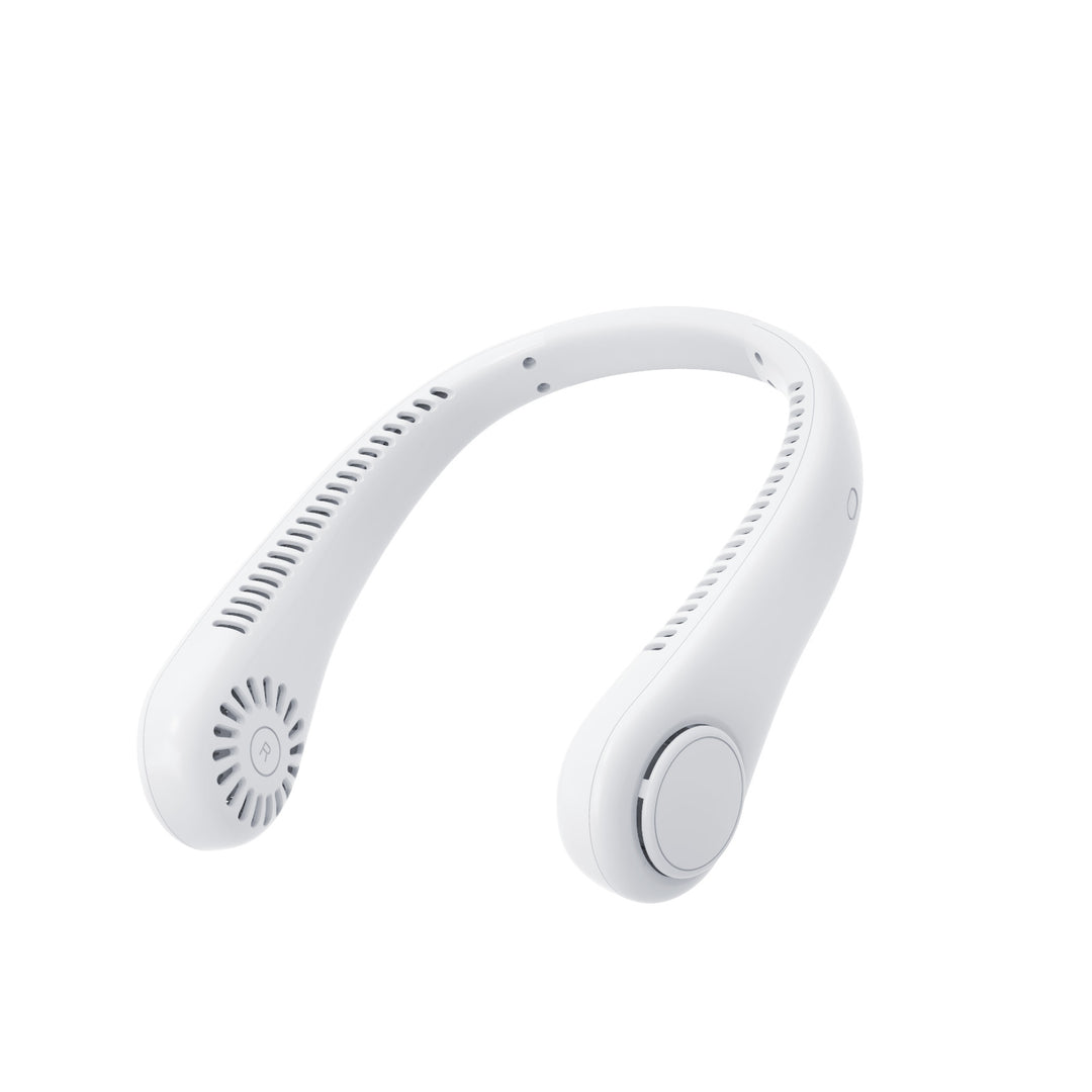 Ventilatore a Collo Ricaricabile Senza Pale – Portatile a Mani Libere USB