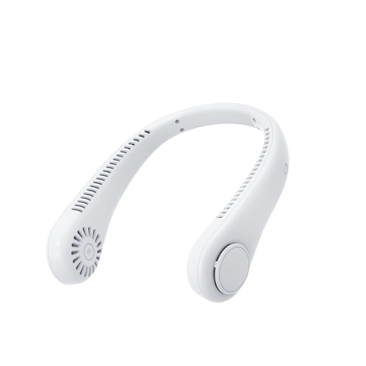Ventilatore a Collo Ricaricabile Senza Pale – Portatile a Mani Libere USB