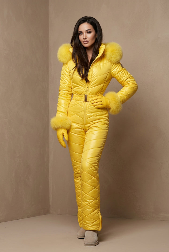 Combinaison Femme Matelassée – Style Street avec Zip Intégral