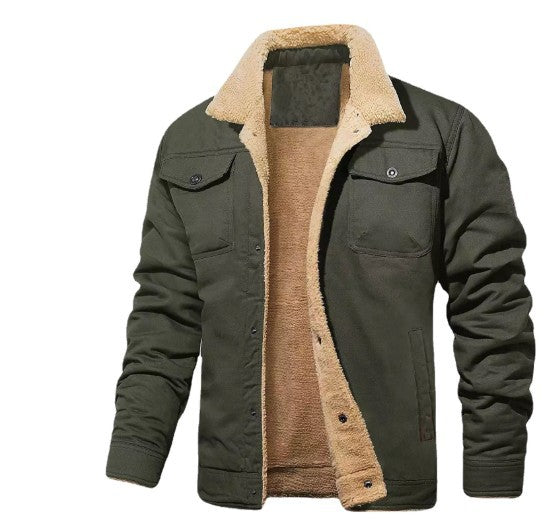 Veste Homme Coton – Inspiration Workwear Décontractée
