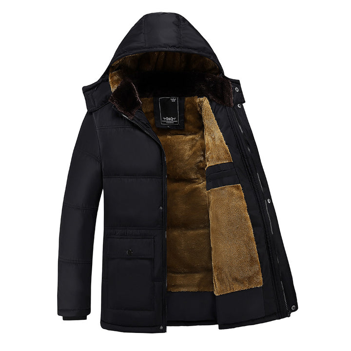 Veste Homme Style Cardigan – Intérieur Doublé Peluche
