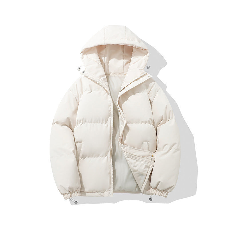 Veste Matelassée à Capuche Unisexe – Chaleur Moelleuse, Bas Ajustable