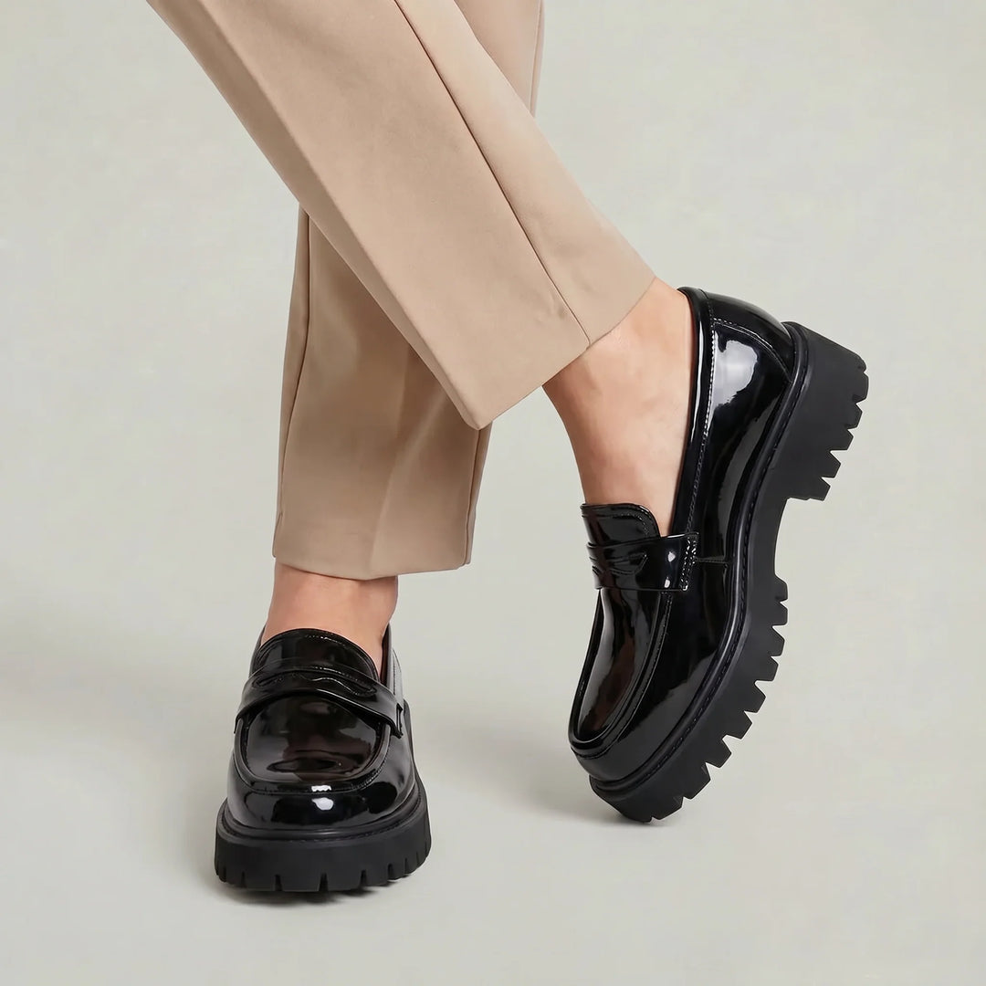 Mocassins Homme à Semelle Plateforme – Gain de Hauteur Moderne