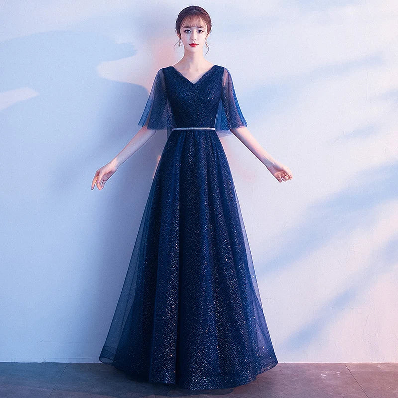 Robe Maxi Femme de Soirée – Coupe Princesse Fluide