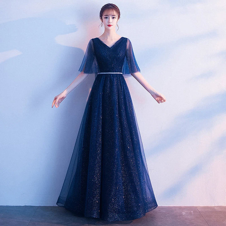 Robe Maxi Femme de Soirée – Coupe Princesse Fluide