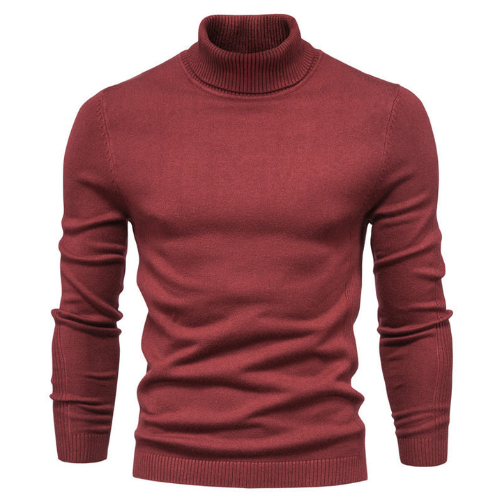 Herren-Rollkragenpullover – elegante Slim-Fit-Strickwaren
