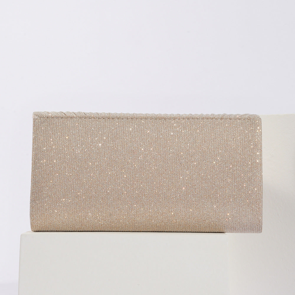 Vintage Damen Abendtasche – Kissenform mit schickem Klappverschluss