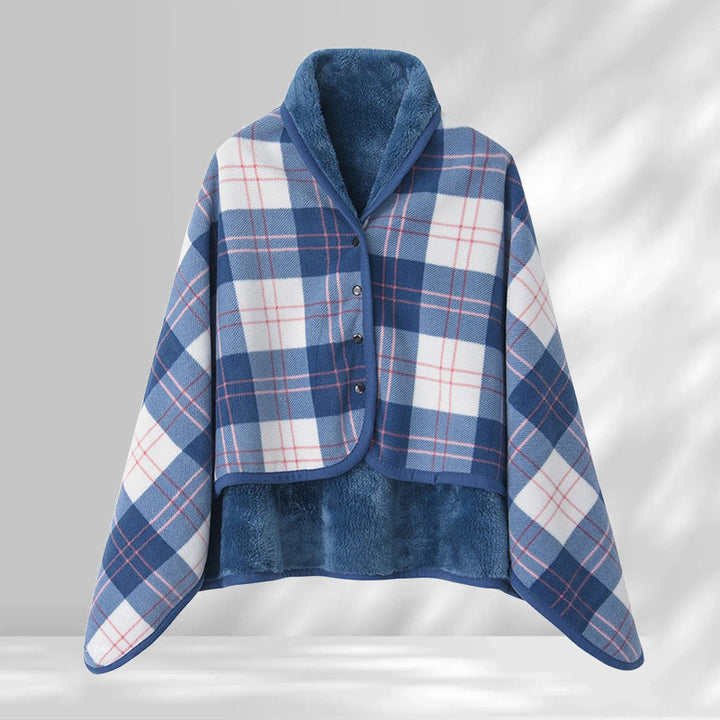 Plaid Châle Femme – Drape Souple, Superposition Polyvalente