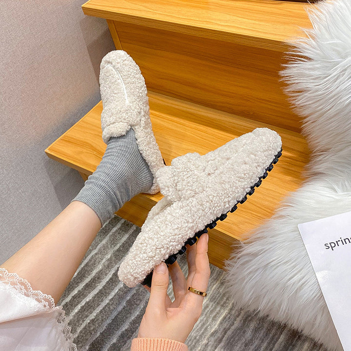 Chaussons Femme en Laine d&
