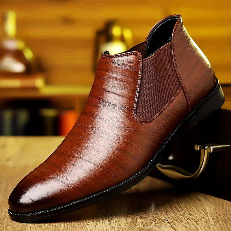 Vegane Herrenschuhe – Eleganter Business-Schuh mit schlanker Spitze