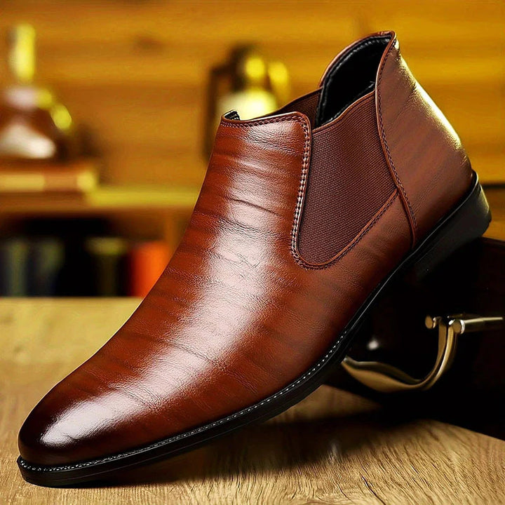Vegane Herrenschuhe – Eleganter Business-Schuh mit schlanker Spitze