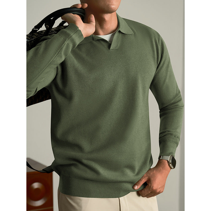 Pull Homme Laine – Maille Fine Près du Corps