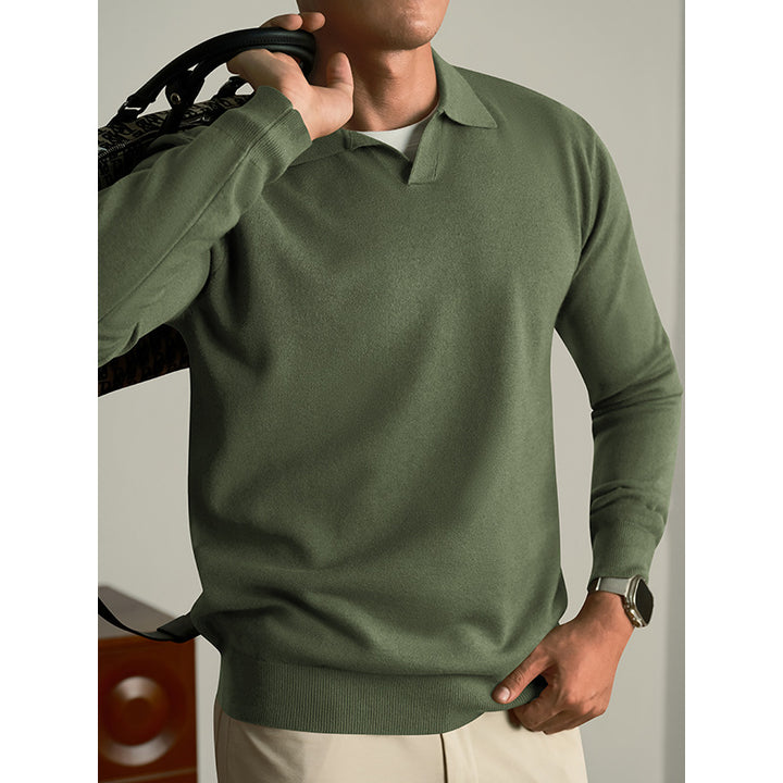 Pull Homme Laine – Maille Fine Près du Corps