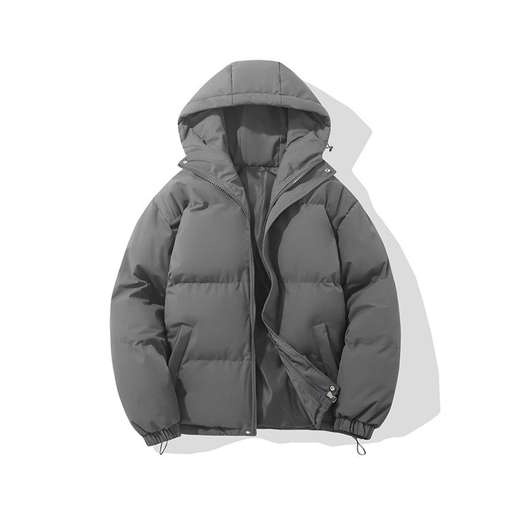 Veste Matelassée à Capuche Unisexe – Chaleur Moelleuse, Bas Ajustable