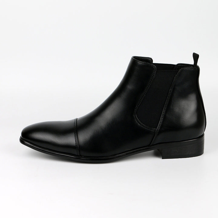 Bottes Chelsea Homme – Bout Carré Retro et Talon Bas