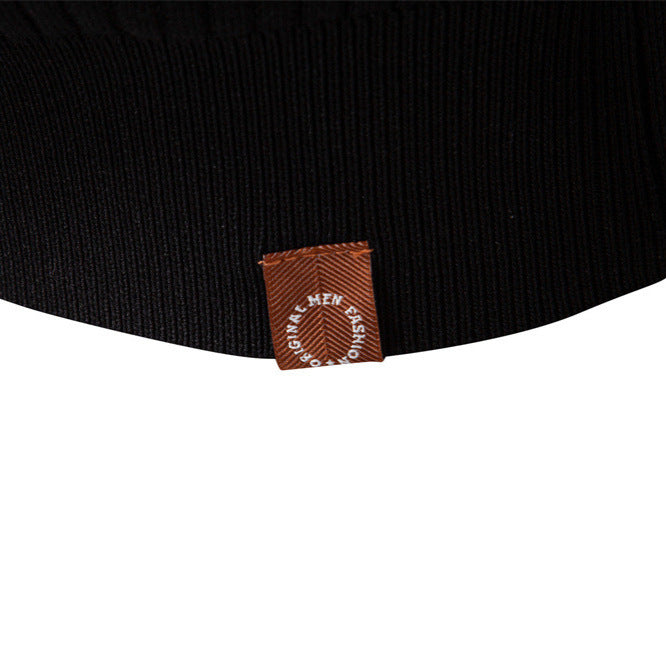 Gerippter Henley-Pullover für Herren – Lässiger, taillierter Schnitt
