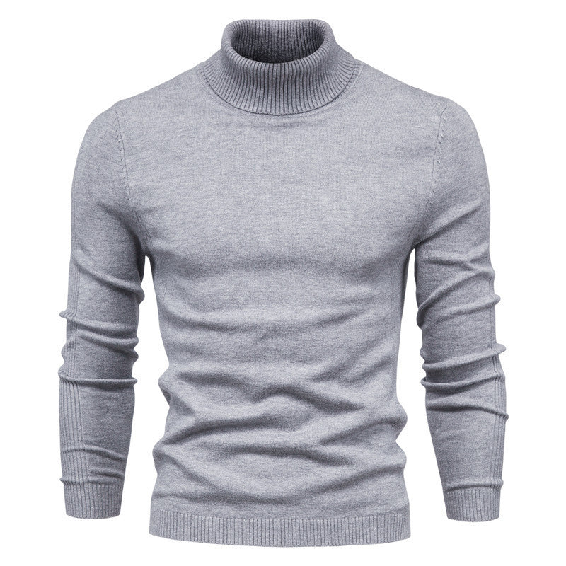 Herren-Rollkragenpullover – elegante Slim-Fit-Strickwaren