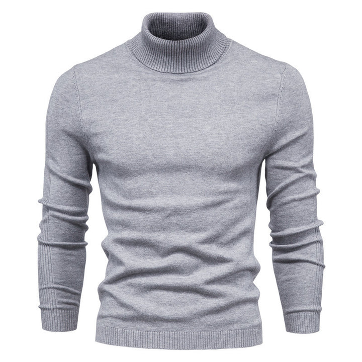 Herren-Rollkragenpullover – elegante Slim-Fit-Strickwaren