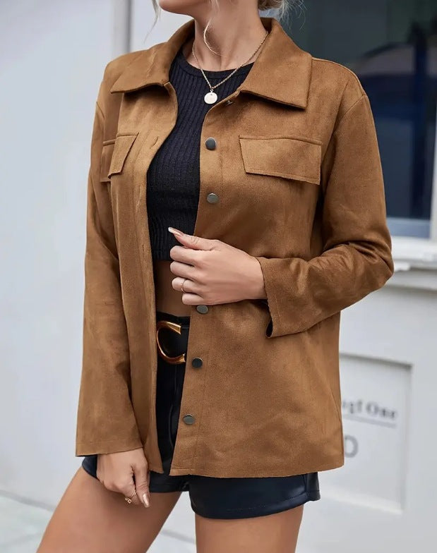 Veste Cardigan Femme – Coupe Slim, Esprit Minimaliste