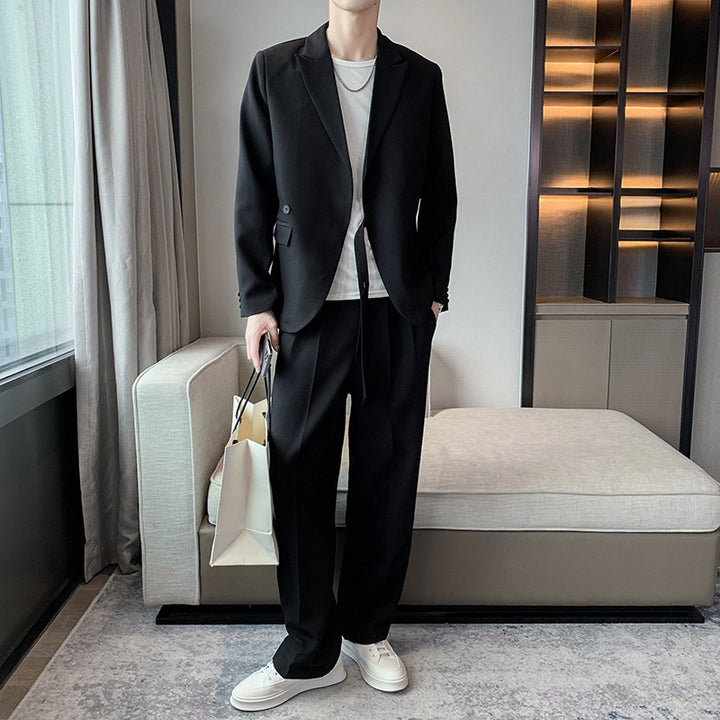 Slim-Herrenanzug – Moderne Jacke und Hose als zweiteiliges Set