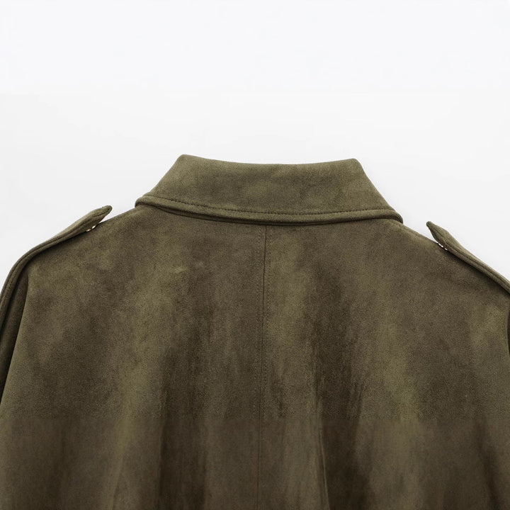 Veste Pilote Homme Effet Daim – Fini Doux Toucher Confort
