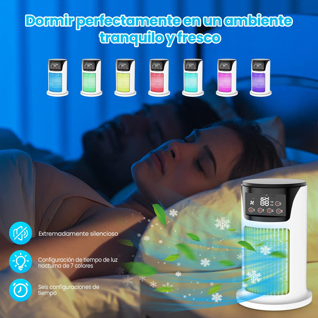 Mini Portable USB Air Conditioner – Air Purifier and Humidifier
