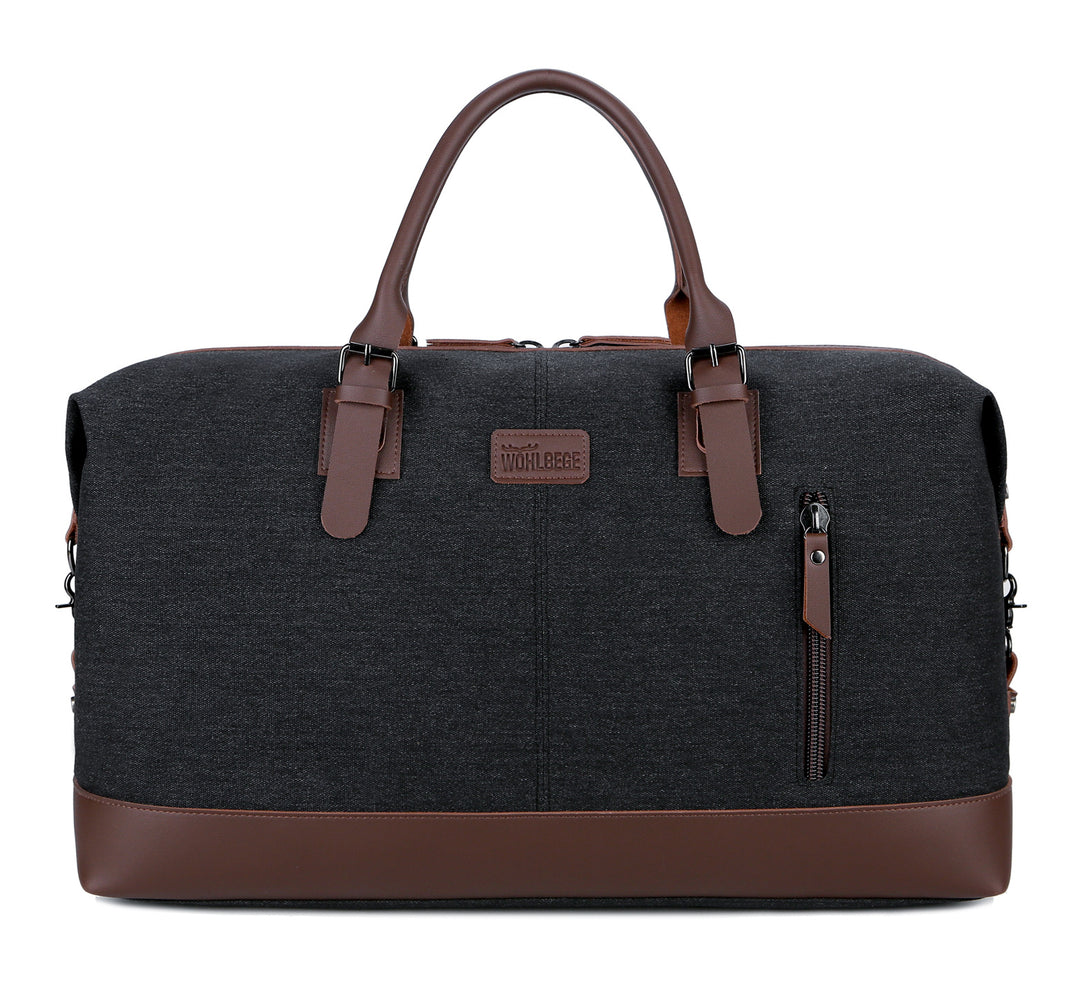Borsa da viaggio uomo in tela – Capiente borsa a mano versatile