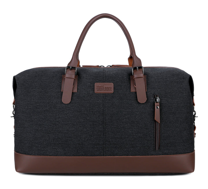 Borsa da viaggio uomo in tela – Capiente borsa a mano versatile