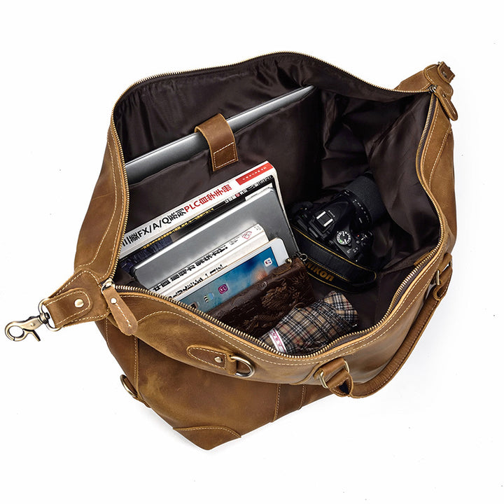 Borsa da viaggio uomo grande capacità – Borsone Esprit autentico