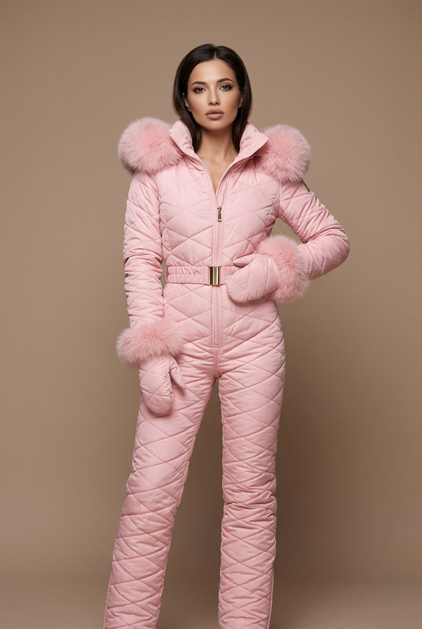 Combinaison Femme Matelassée – Style Street avec Zip Intégral