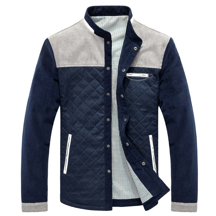 Veste en Côtelé Homme – Texture Souple et Coupe Décontractée