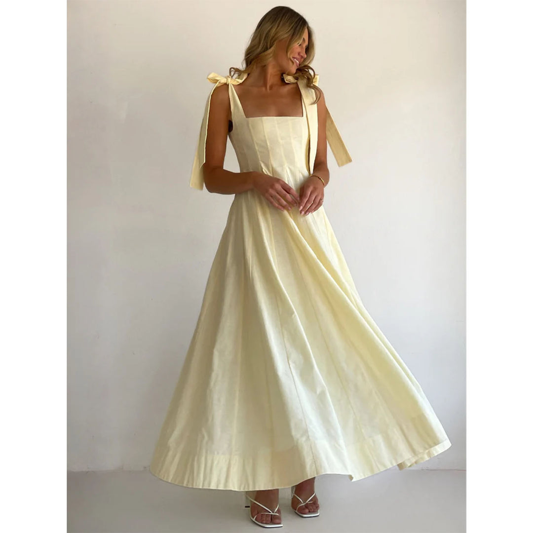 Robe Longue Femme – Silhouette Européenne Fluide