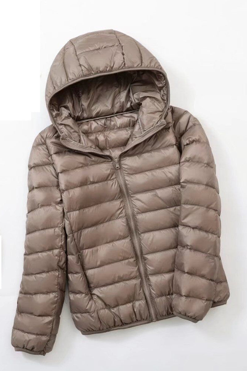 Veste Légère Femme à Capuche – Coupe Ample Grandes Tailles
