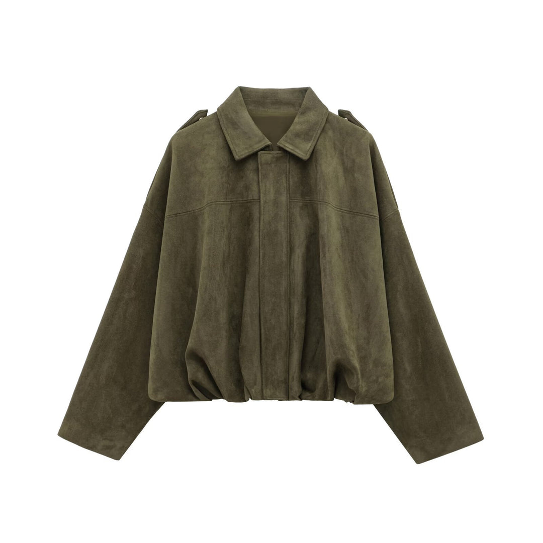 Veste Pilote Homme Effet Daim – Fini Doux Toucher Confort