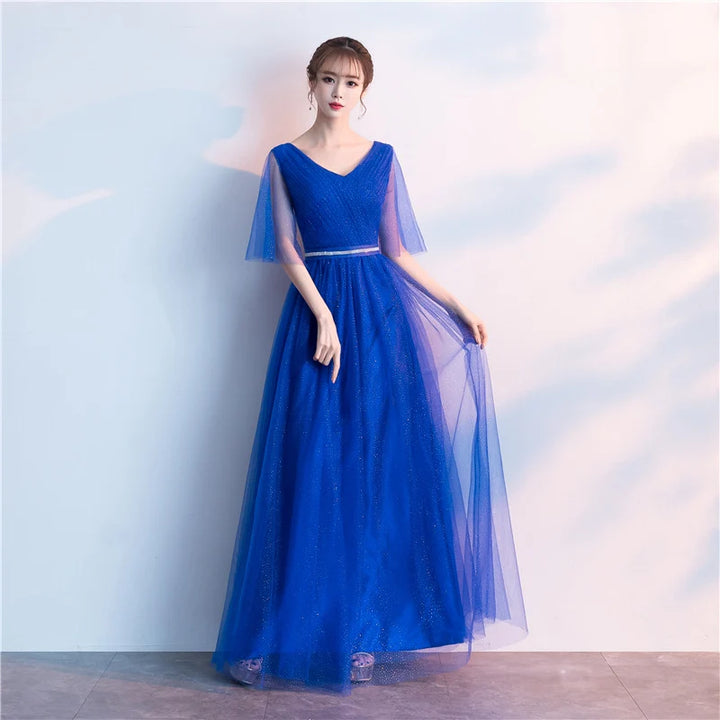 Robe Maxi Femme de Soirée – Coupe Princesse Fluide