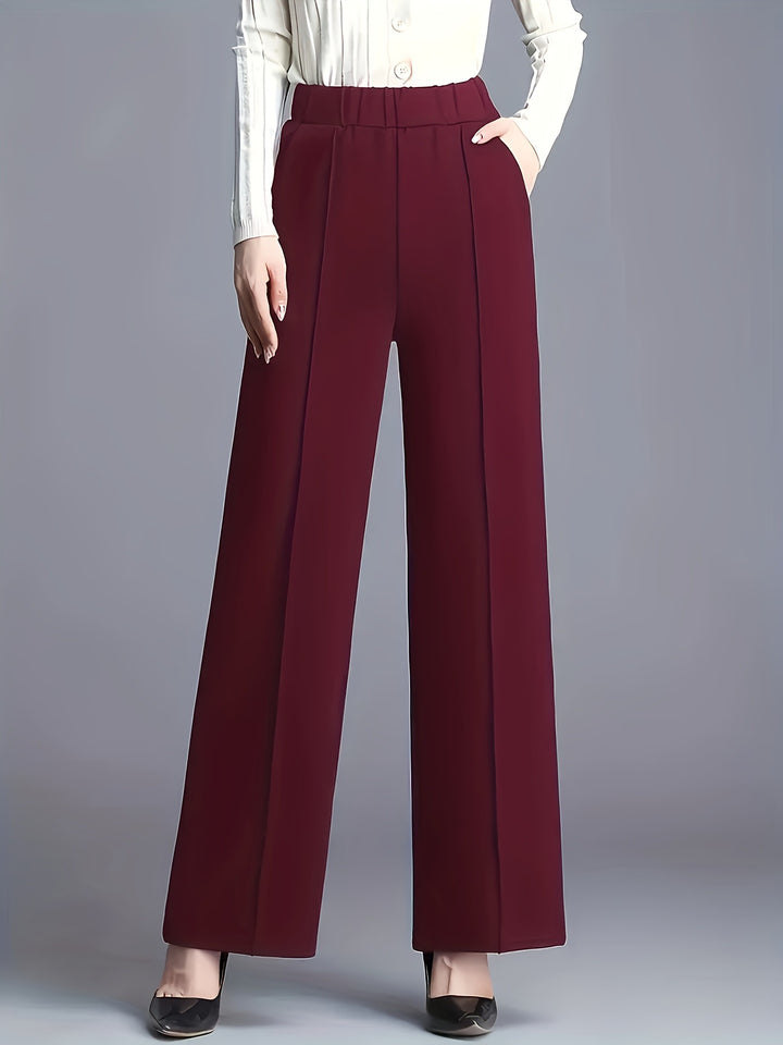 Pantalon Droit Femme – Coupe Décontractée Modernisée